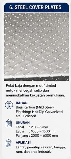 steel cover plates